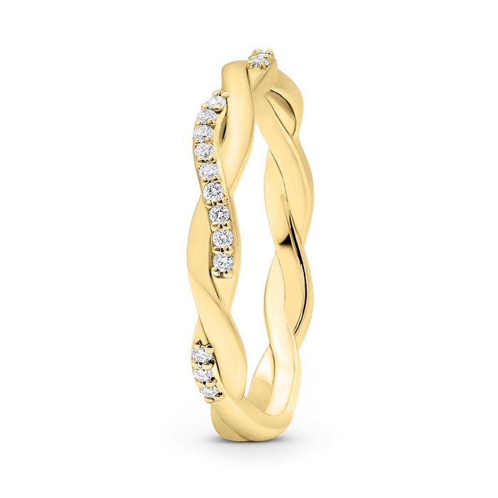 Anali | Twisted Wedding Band