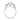Corrine| Pear Marquise Side Stone Moissanite 14K White Gold Engagement Ring - Diamond Daughters, Top View