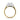 Daniella| Emerald Trapezoid Side Stone Moissanite 14K Yellow Gold Engagement Ring - Diamond Daughters, Top View