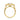 Jean | Mill Grain Halo And Shank 14K Yellow Gold Engagement Ring - Diamond Daughters, Top View