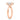 Rose | Oval Hidden Halo 14K Rose Gold Engagement Ring - Diamond Daughters, Top Side View