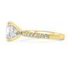 Ally| Elongated Cushion Moissanite Engagement Ring - Diamond Daughters
