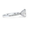 Ally | Princess Moissanite Engagement Ring - Diamond Daughters