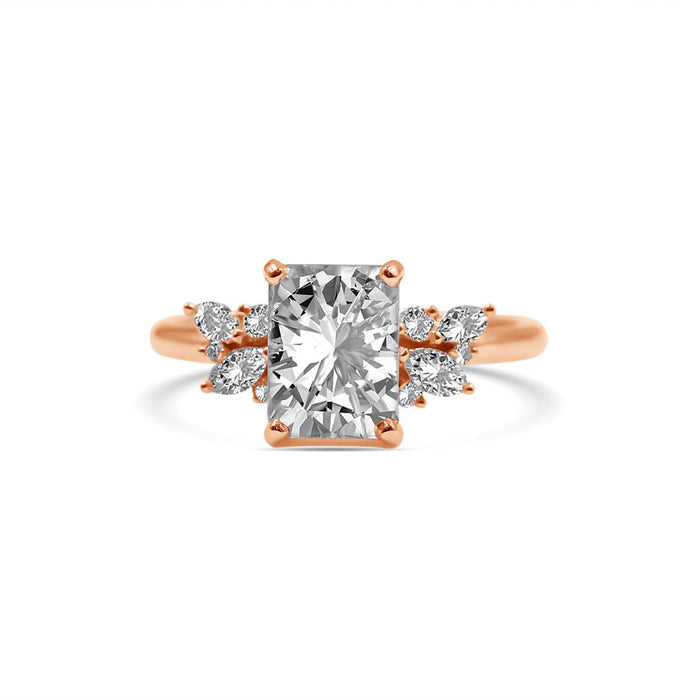 AMANDA JEAN | Radiant Engagement Ring - Diamond Daughters