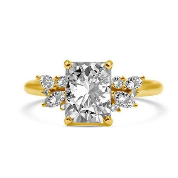 AMANDA JEAN | Radiant Engagement Ring - Diamond Daughters