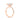 Andrea | Radiant Moissanite  14k Rose Gold Engagement Ring - Diamond Daughters, Top Side View