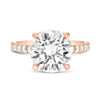 Andrea | Round Moissanite Engagement Ring - Diamond Daughters