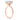 Angela | Emerald Moissanite  14k Rose Gold Engagement Ring - Diamond Daughters, Top Side VIew