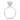 Angela | Oval Moissanite 14k White Gold Engagement Ring - Diamond Daughters, Top View