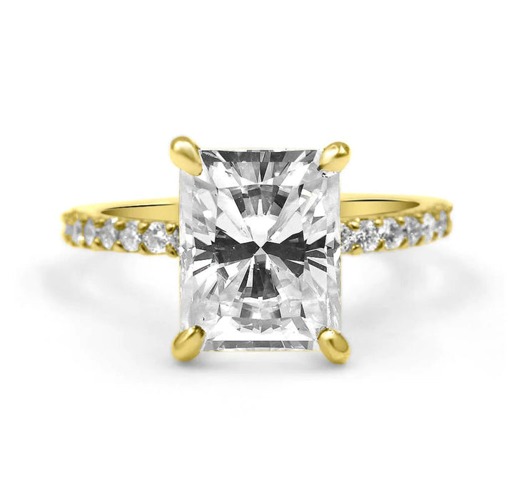 Angela Radiant Engagement Ring Setting - Diamond Daughters