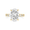 Avery | Oval Moissanite Engagement Ring - Diamond Daughters