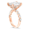 Brooke | Radiant Moissanite Engagement Ring - Diamond Daughters