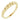 Camila | Twisted 14K Yellow Gold Wedding Band - Diamond Daughters, Top Side View
