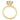 Catherine | Round Moissanite Solitaire 14k Yellow Gold Engagement Ring - Diamond Daughters, Top View