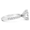 *Click To Pre-Order* Ally Round Moissanite Engagement Ring 9.5mm Around 3.00ct - Diamond Daughters