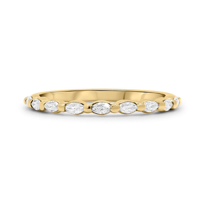 Tiffany | Marquise Lab Grown Diamond Wedding Band