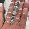 Henna | Round Hidden Halo Moissanite Engagement Ring - Diamond Daughters
