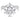 Henna | Oval Cut Hidden Halo Pave Band 14K White Gold Engagement Ring - Diamond Daughters, Front View