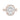 Jaymi | Elongated Cushion Halo Hidden Halo Accent And Prong Diamonds 14K Rose Gold Moissanite Engagement Ring - Diamond Daughters, Front View