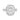 Jaymi | Elongated Cushion Halo Shank Accent Diamond 14K White Gold Engagement Ring - Diamond Daughters, Front View 