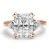 Jessica | Radiant Moissanite Engagement Ring - Diamond Daughters