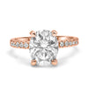 Larissa | Oval Moissanite Engagement Ring - Diamond Daughters
