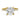 Lizette | Cushion Moissanite Pave Diamond Prong 14K Yellow Gold Engagement Ring - Diamond Daughters, Front View