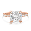 Lizette | Cushion Moissanite Engagement Ring - Diamond Daughters