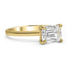 Maci | Emerald Moissanite Solitaire Engagement Ring - Diamond Daughters
