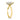 Michelle | Marquise Hidden Halo 14K Yellow Gold Engagement Ring - Diamond Daughters, Top Side View