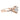 Morgan | Round Bezel Accent Stone 14K Rose Gold Engagement Ring - Diamond Daughters, Side View