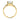 Morgan | Round Bezel Accent Stone 14K Yellow Gold Engagement Ring - Diamond Daughters, Top View