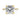 Neva | Cushion Moissanite Hidden Halo Pave 14K Yellow Gold Engagement Ring - Diamond Daughters, Front View