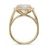 Nicoleta | Round Moissanite Engagement Ring - Diamond Daughters