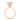 Rose | Cushion Moissanite 14k Rose Gold Engagement Ring - Diamond Daughters, Top View