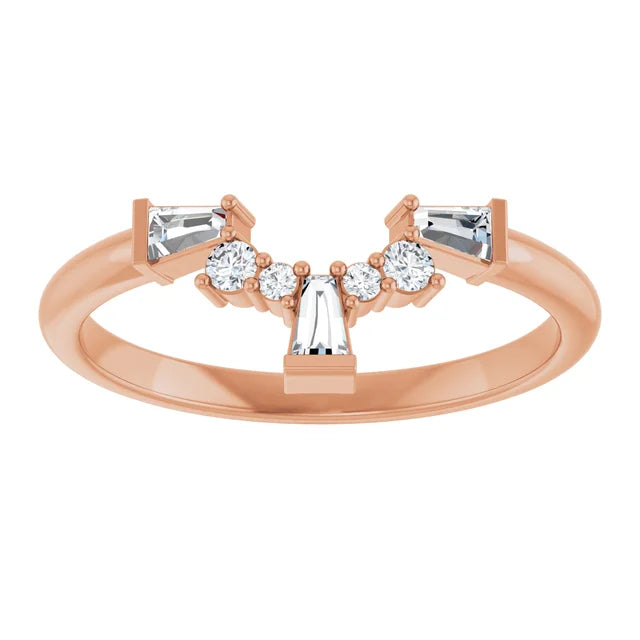 SAGE |  Diamond Wedding Band