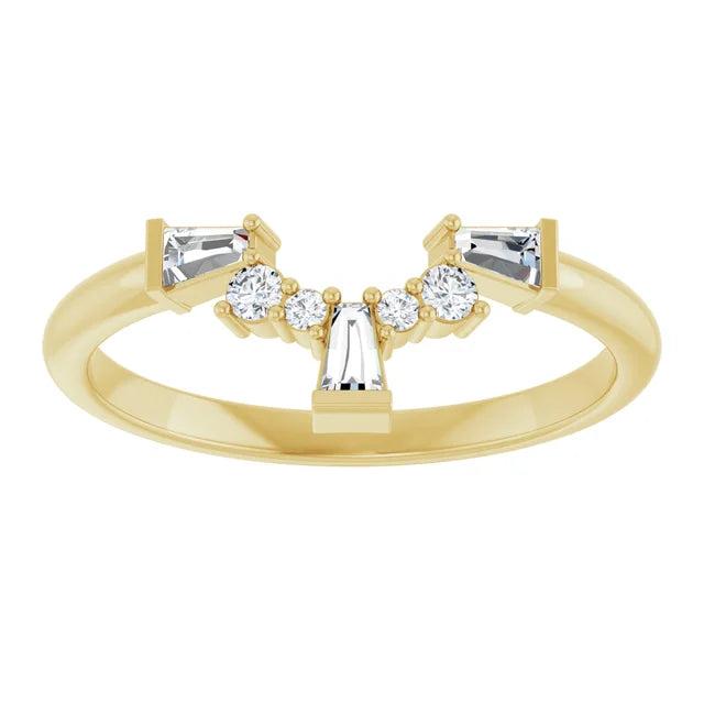 SAGE |  Diamond Wedding Band