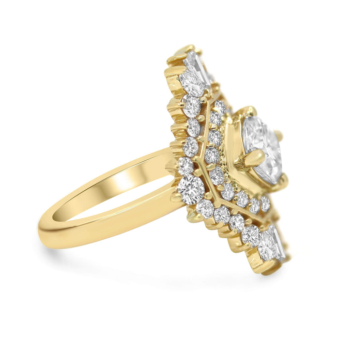 Sarah Belle| Cushion Engagement Ring - Diamond Daughters