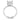 Sarah | Radiant Moissanite 14k White Gold Engagement Ring - Diamond Daughters, Top View